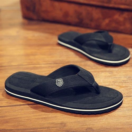 Summer Casual Flip-flops/ Slippers - Black