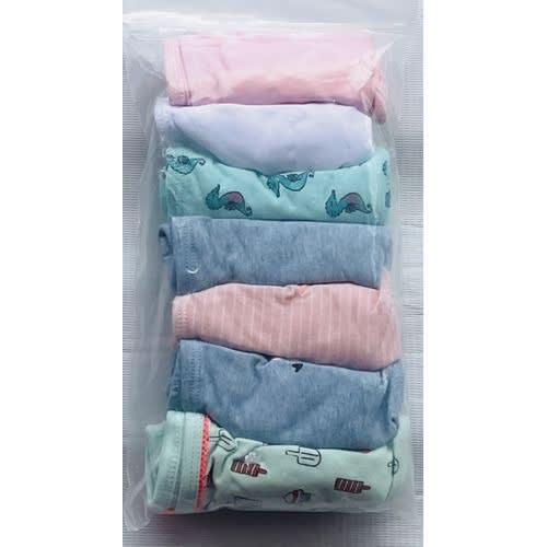 Girls Briefs- B7 - 7 Packs  - Multicolor