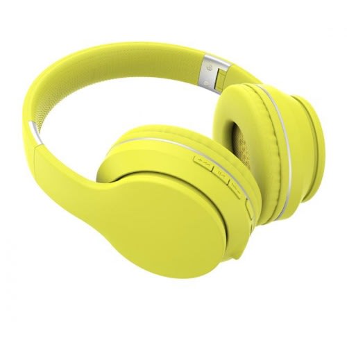 Wireless Bluetooth Extra Bass Headphone - Yellow