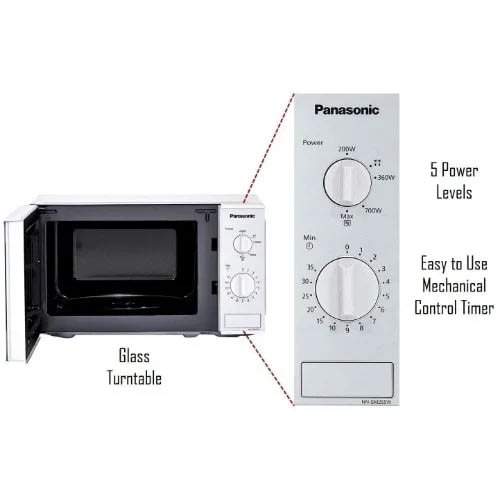 Solo Microwave Oven - Nn-sm255w - 20l - 800W - White