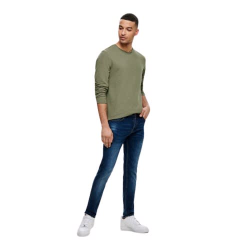 Men's Fallen Rock Longsleeve Shirt- Olivegreen