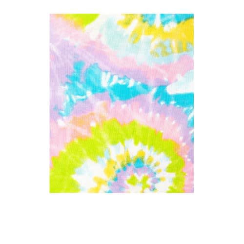 Girls Butterfly Tie Dye Snug Fit Cotton Pyjamas Sleepwear- 2 In 1