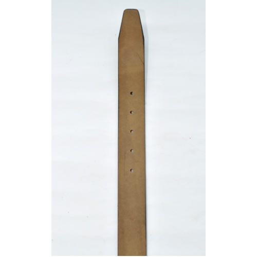 Leather Dotted Styled Men Belt-Mb-9640-Blue -Size-130/52 Cm