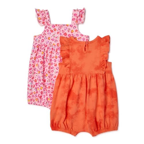 Minnie Mouse Baby Girls Romper 2 Pieces Set