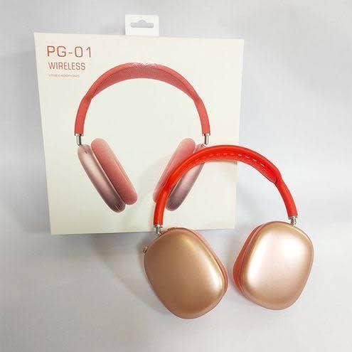 Pg-01 Wireless Bluetooth Headphone - Red