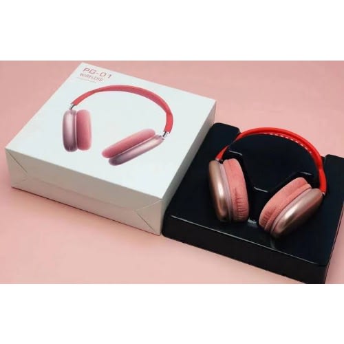 Pg-01 Wireless Bluetooth Headphone - Red
