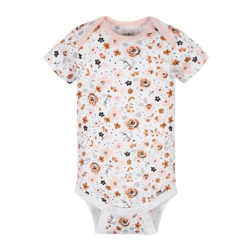 Organic Cotton Baby Girls Princess Bodysuit - 3 Packs