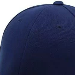 Classic Plain Baseball Face Cap - Blue