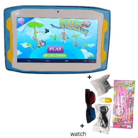 Touch W8 Kid's Tab - 7" - 2GB RAM - 32GB ROM - Wifi & Pre-installed Apps - 3000mAh