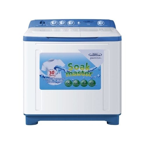 Twin Tub Semi Automatic Washing Machine- Wash 13kg - Spin - 7kg