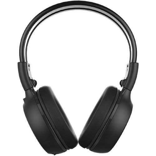 Digital Display Bluetooth Headphones B570 + Free Aux Cord - Black