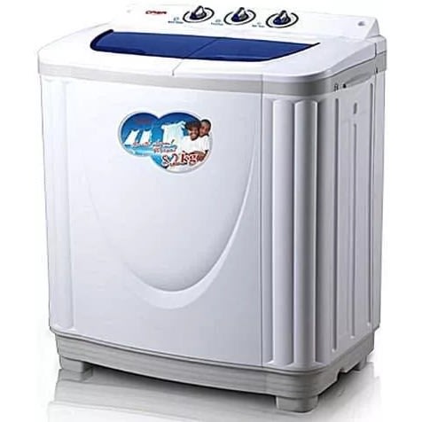 8.2kg Semi-automatic Double Tub Washing Machine Qwm-142dtbx Qwm142 - Wash - 8.2 kg, Spin - 6 kg