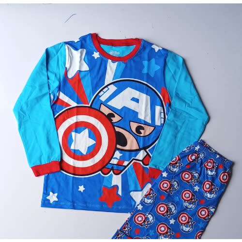 Captain America Big Boys Pyjamas Set