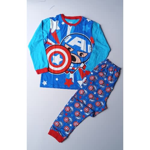 Captain America Big Boys Pyjamas Set