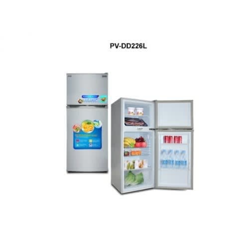 120L Fast Cooling Double Door Fridge Pv-dd226l