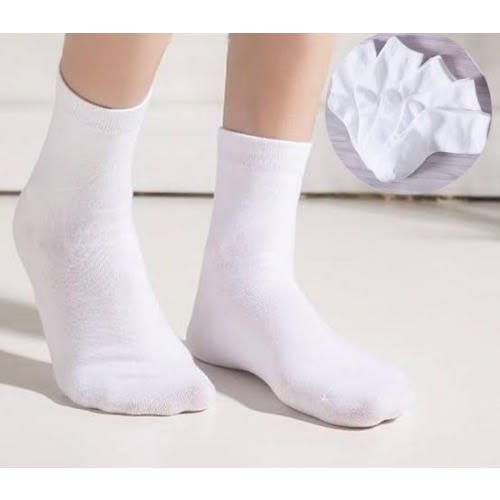Socks For Boys And Girls - Black & White -Set Of 6