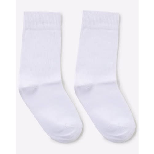 Socks For Boys And Girls - Black & White -Set Of 6
