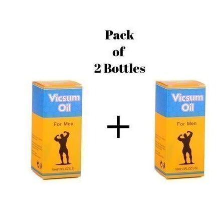 Vicsum Penis Enlargement Oil - 30ml x 2 Packs