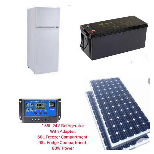 AC/DC  Solar Fridge - 158L