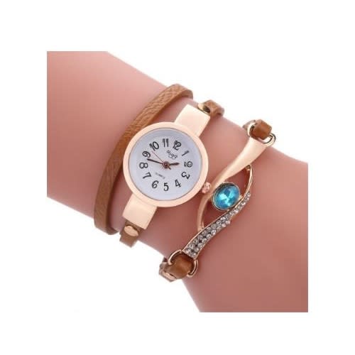 Sloggi Ladies' Bracelet Wristwatch - Brown