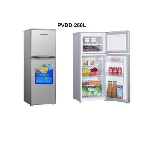Powerful Fast Freezing Double Door Refrigerator Pv-dd250L - 138 Litres