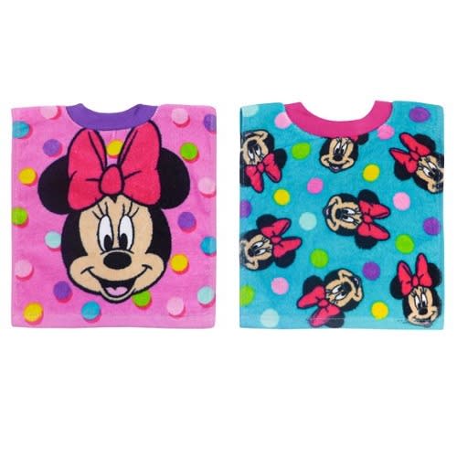 Minnie Mouse Toddler Pullover Bibs - 2 Pieces