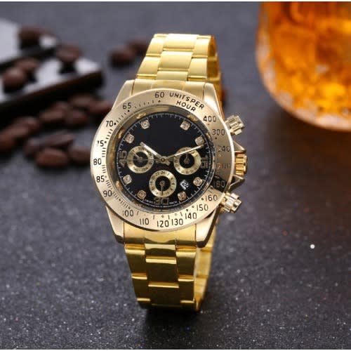Unisex Wrist Watch - Black Dial