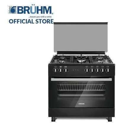 Cooker  - 4 Gas Burners + 2 Electric Burners - 90 X60