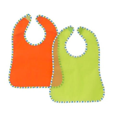 Kladd Randig - Feeding Bib - 2 In 1