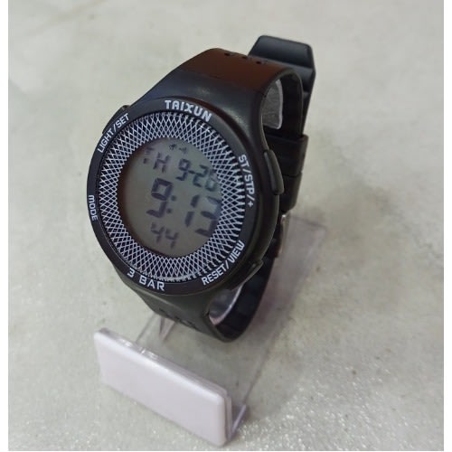 Digital Wristwatch- Black