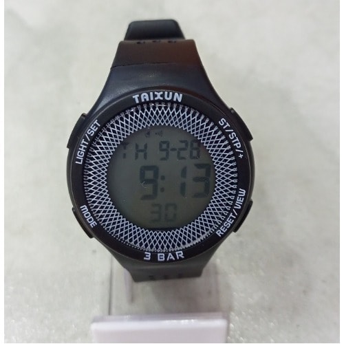 Digital Wristwatch- Black