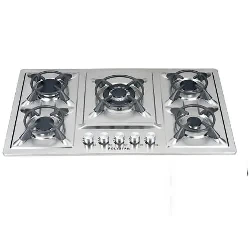 Stainless Steel 5 Built In Hob Glass Gas Cooker - Pv-hbs5816