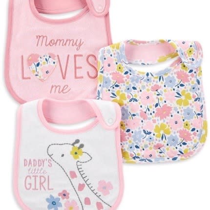 Daddy's Little Girl 3 Pack Bibs