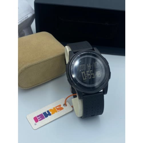 Unisex Digital Wristwatch-Black