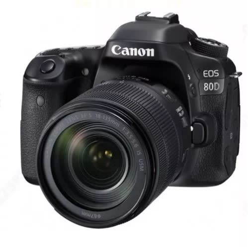 Eos 80d Dslr Camera With 18-135mm Lens