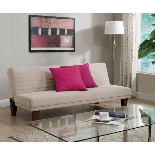 Avenue Greene Daniel Convertible Sofa - Tan
