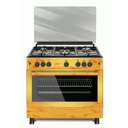 5 Burner Gas Cooker – Wood.