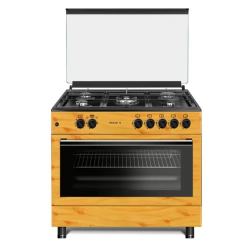 5 Burner Gas Cooker – Wood.