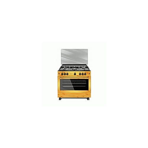 5 Burner Gas Cooker – Wood.