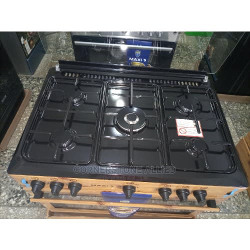 5 Burner Gas Cooker – Wood.