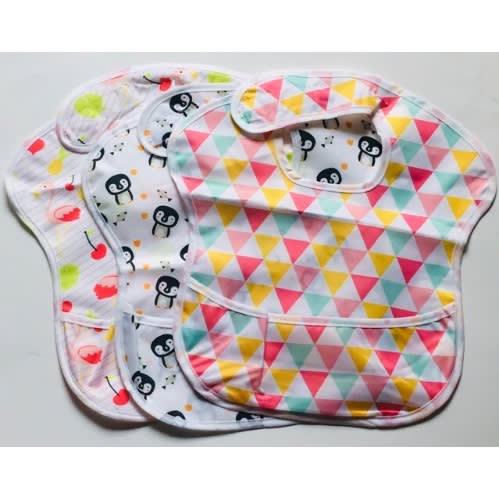 Polyester Waterproof Bibs -3Pieces