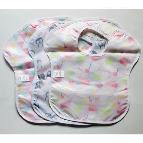 Polyester Waterproof Bibs -3Pieces