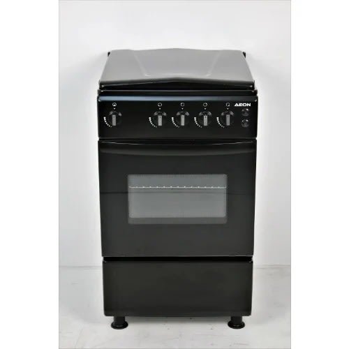 Aeon 4 Burner Gas Cooker - 50CMx50CM - Black