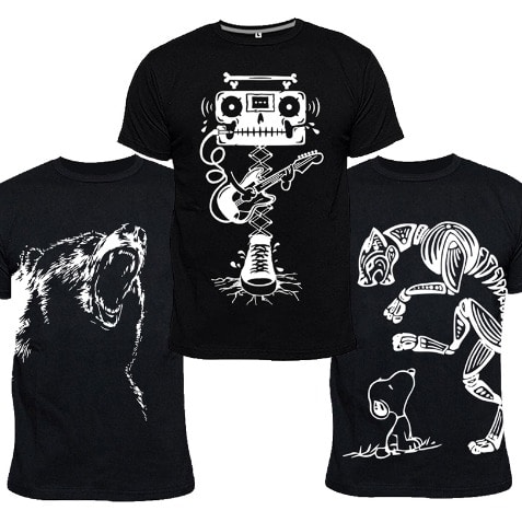 Best Creative T-shirt Bundle (3-in-1) - Black