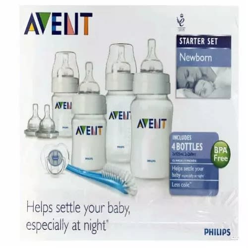 Philips Avent Newborn Feeding Bottles Starter Set