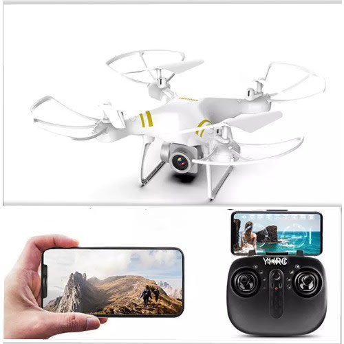 Quadcopters Drone 2022 - 8Sk Hd Rc Wifi Fpv With 2 Batteries - White