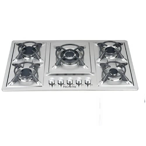 Stainless Steel 5 Built In Hob Glass Gas Cooker Pv-hbs5816