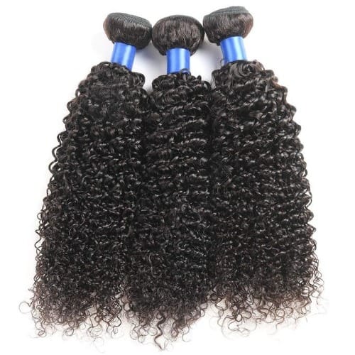 Kinky Curly Human Hair - 3 Bundles