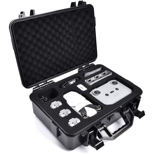 Rugged Hard Case For Dji Mavic Mini - Mini 2 Fly More Combo - Waterproof Carrying Case