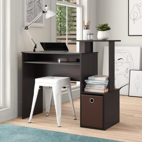 Sadia Office/home Desk - Brown
